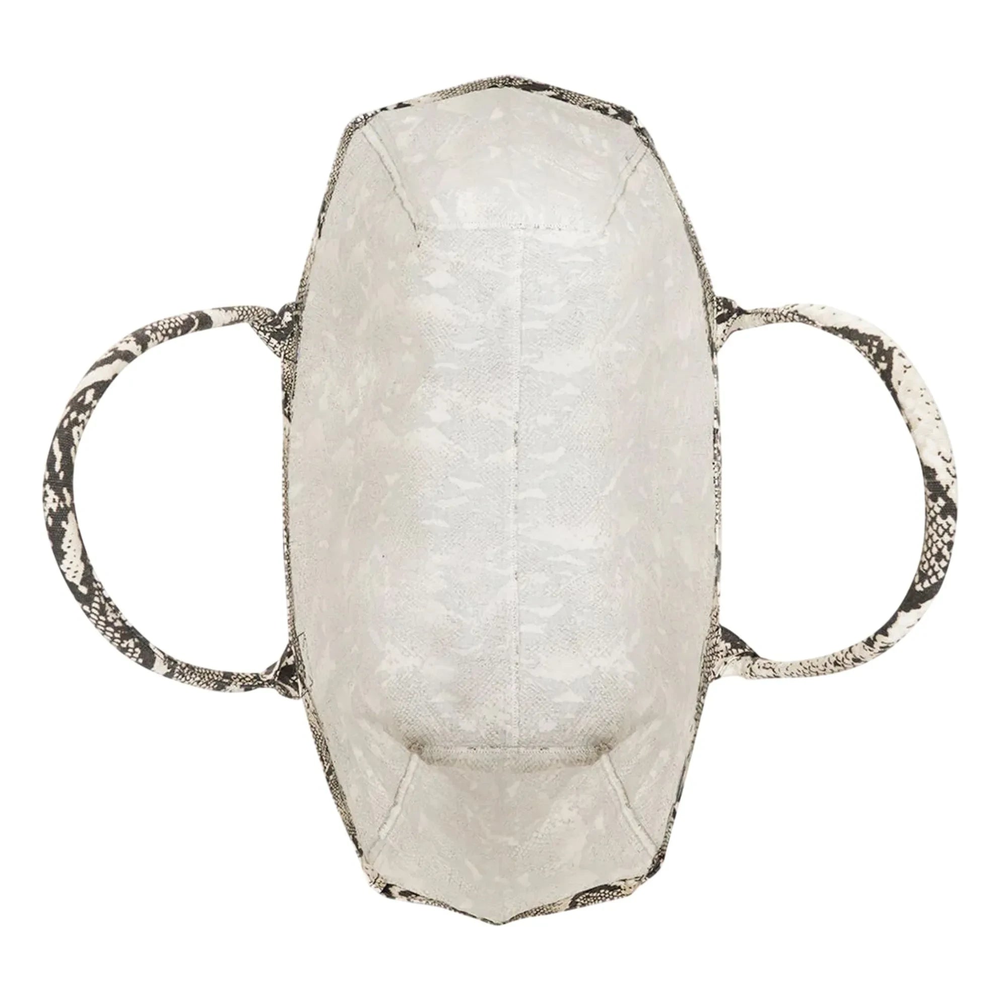 Anine Bing - Léo Python tote çanta | Gri
