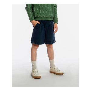 Matona - Organic Cotton Bermuda Shorts | Navy