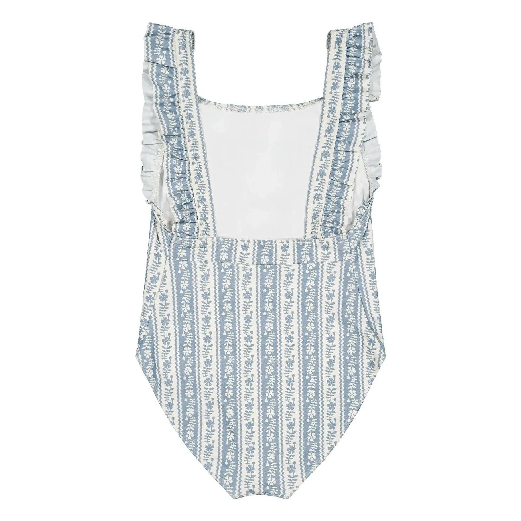Soor Ploom - Thelma Floral Recycled Fiber Swimsuit Soor Ploom X Canopea | Ecru