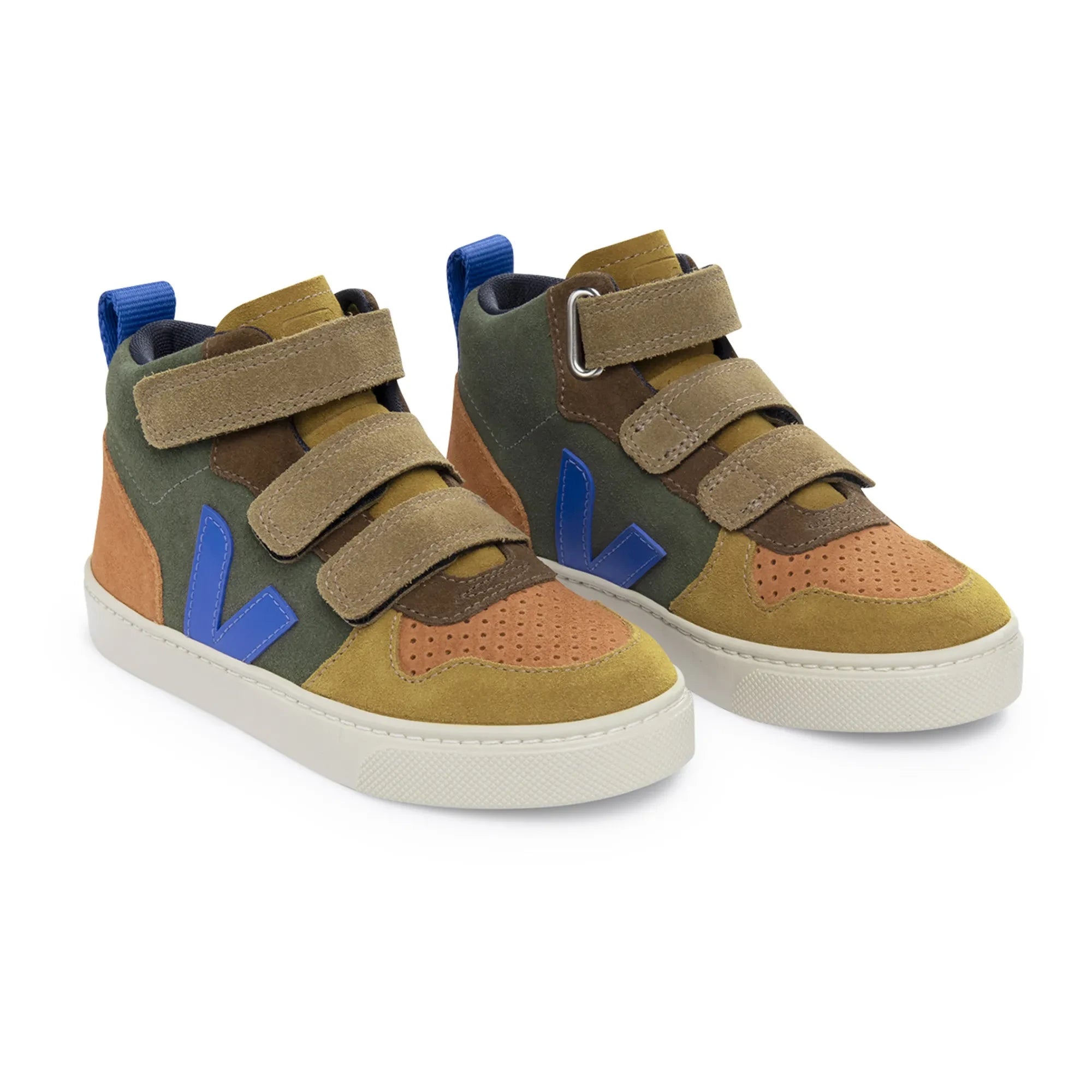 Veja - V-10 Velcro Süet Orta Yüksek Sneaker | Kahverengi