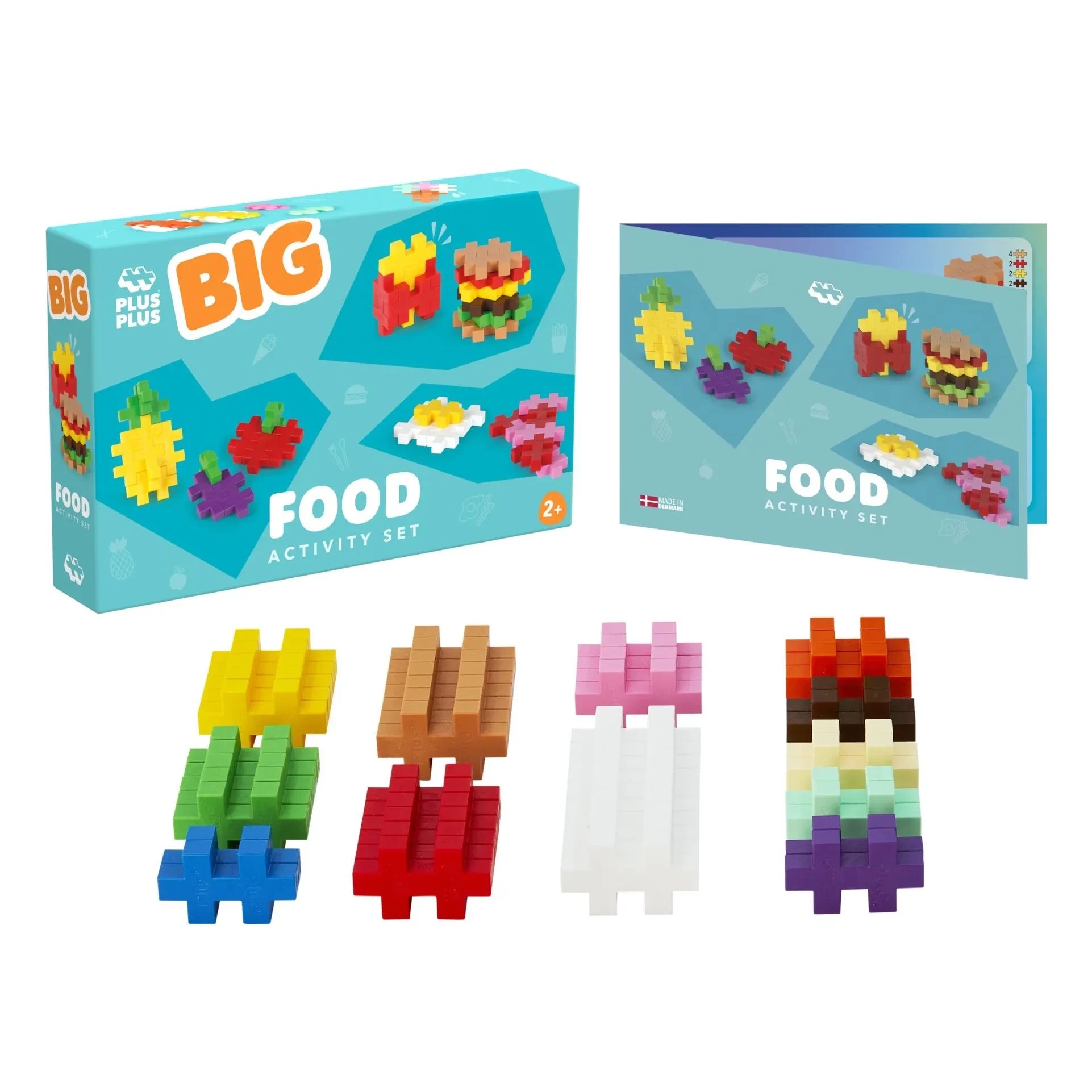 Plus-Plus - Foodies activity box - 40 pieces