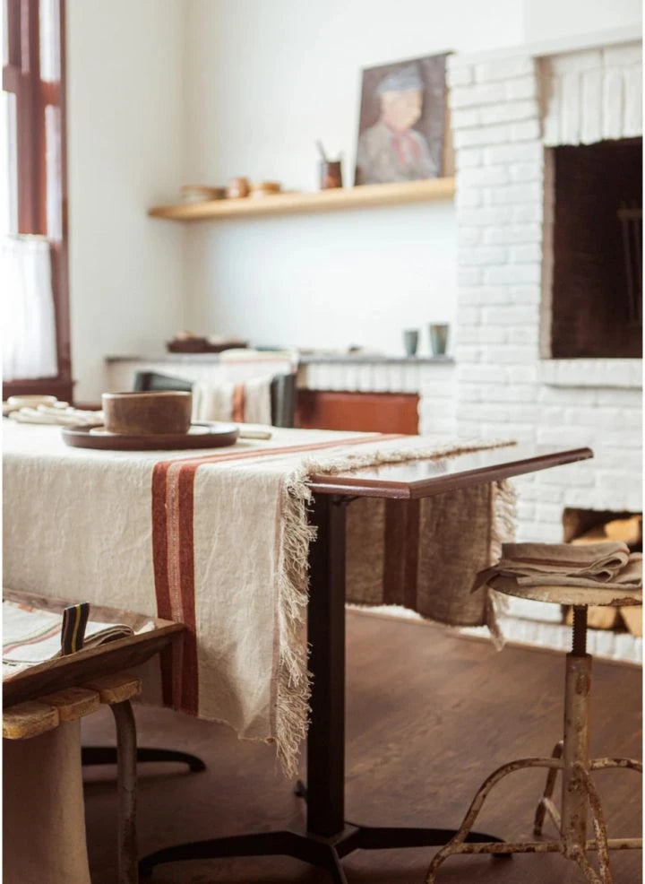 Libeco - Belgium Rug | Terracotta Red