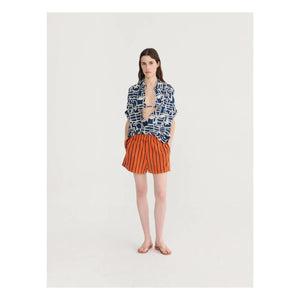 Bobo Choses - Cookery Festival Organic Cotton Shirt | Navy