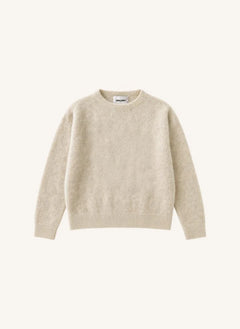 Smallable Woman - Bertille Alpaca Wool Sweater | Ecru