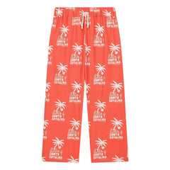 We Are Kids - Elia Wide Leg Palm Pants | Orange