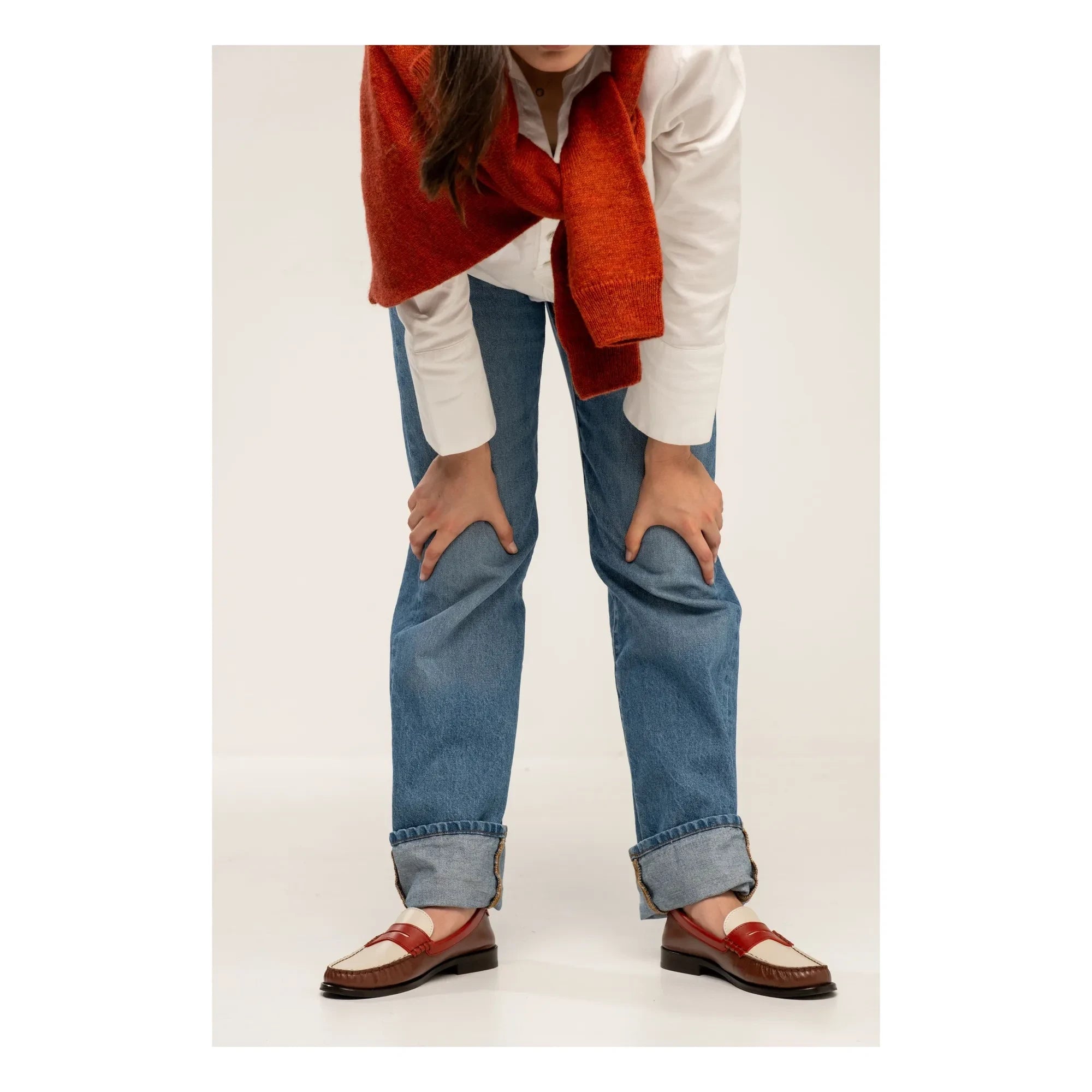Lachoix - Penny Tricolor Loafer | Brown