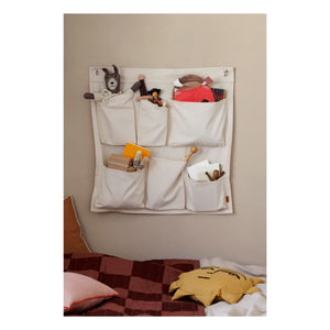 Ferm Living Kids - Cotton Wall Storage | White