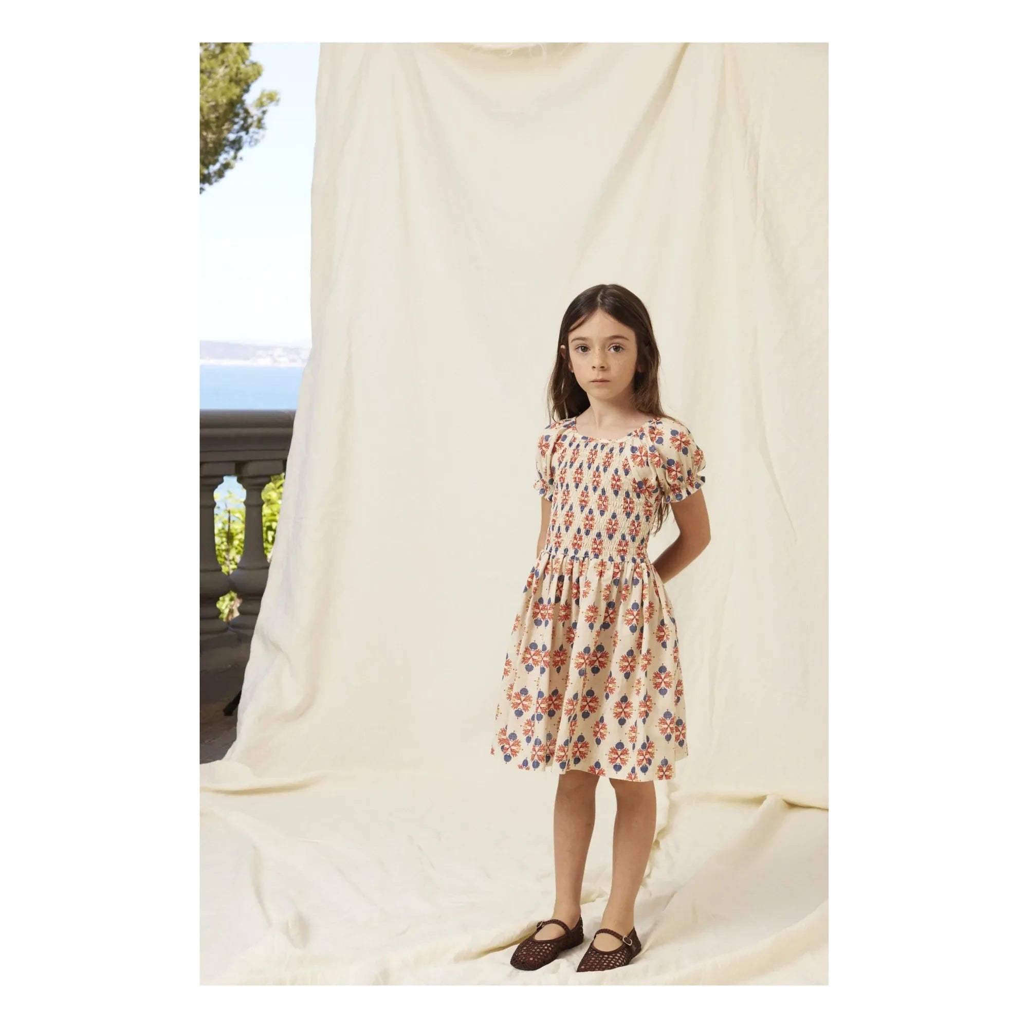Bebe Organic - Kaia Gathered Dress | Cream