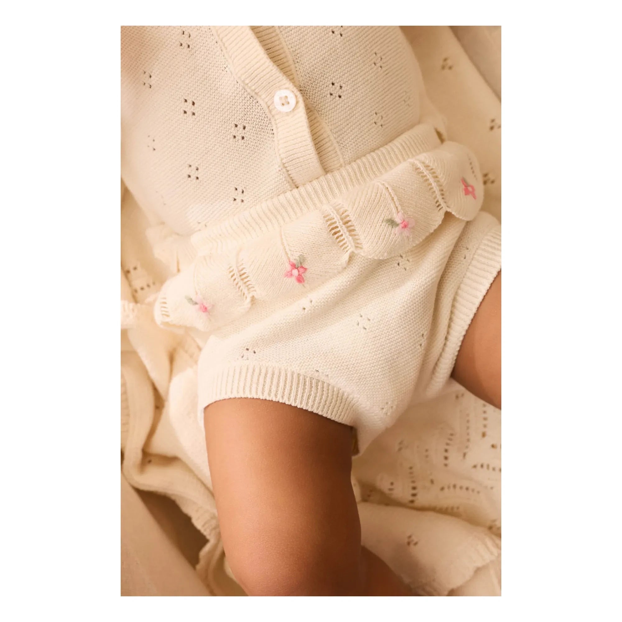 Louise Misha - Bloomer Pointelle Mylia | Cream