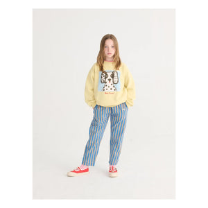 Bobo Choses - Dalmaçyalı organik pamuklu sweatshirt | Sarı