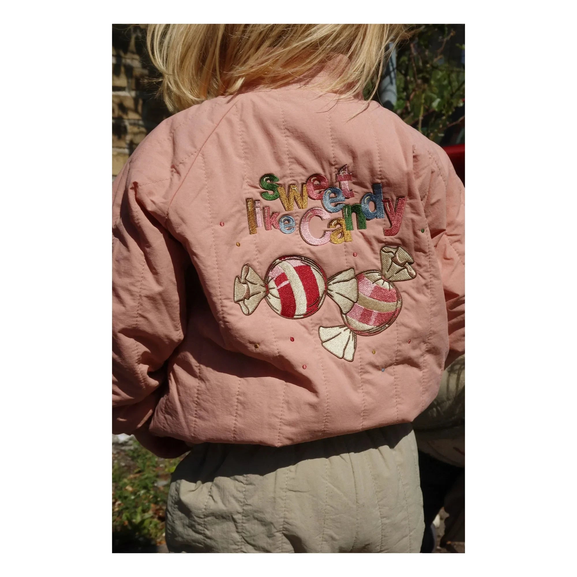 Konges Sløjd - Juno Sweet Candy Bomber Jacket | Pink