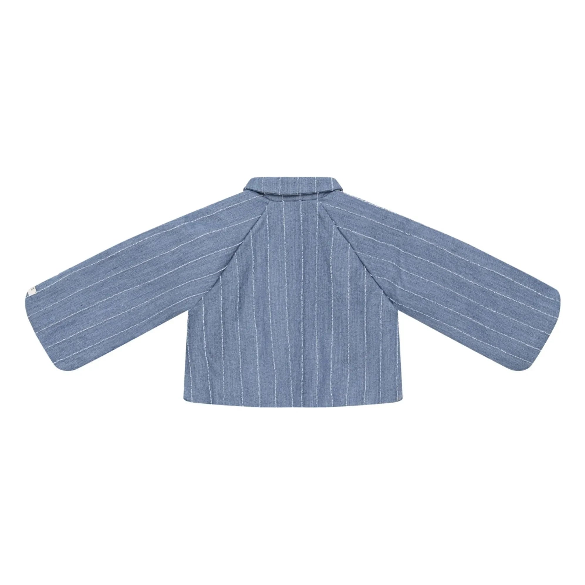 Donsje - Cyran Striped Jacket | Denim Blue