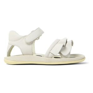 Camper - Bicho Baby Ruffle Sandals | White