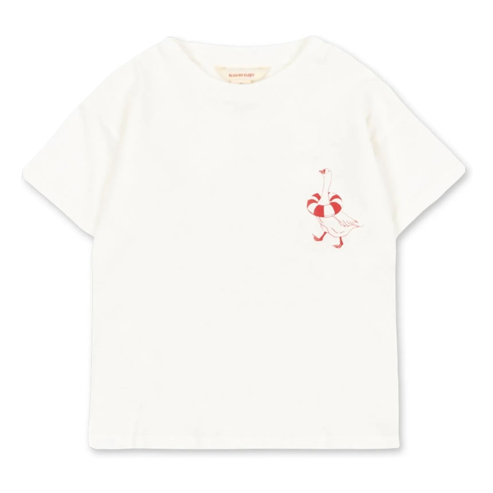 Konges Sløjd - Era Duck Organic Cotton T-Shirt | White