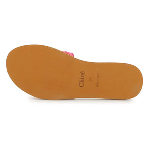 Chloé - Soleil Sandals | Fuchsia