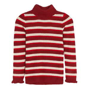 Bellerose - Gouly Boat Neck Sweater | Cherry Red