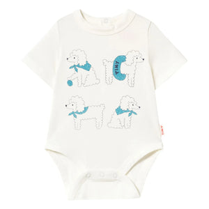 Tinycottons - Poodle Body Organic Cotton | White