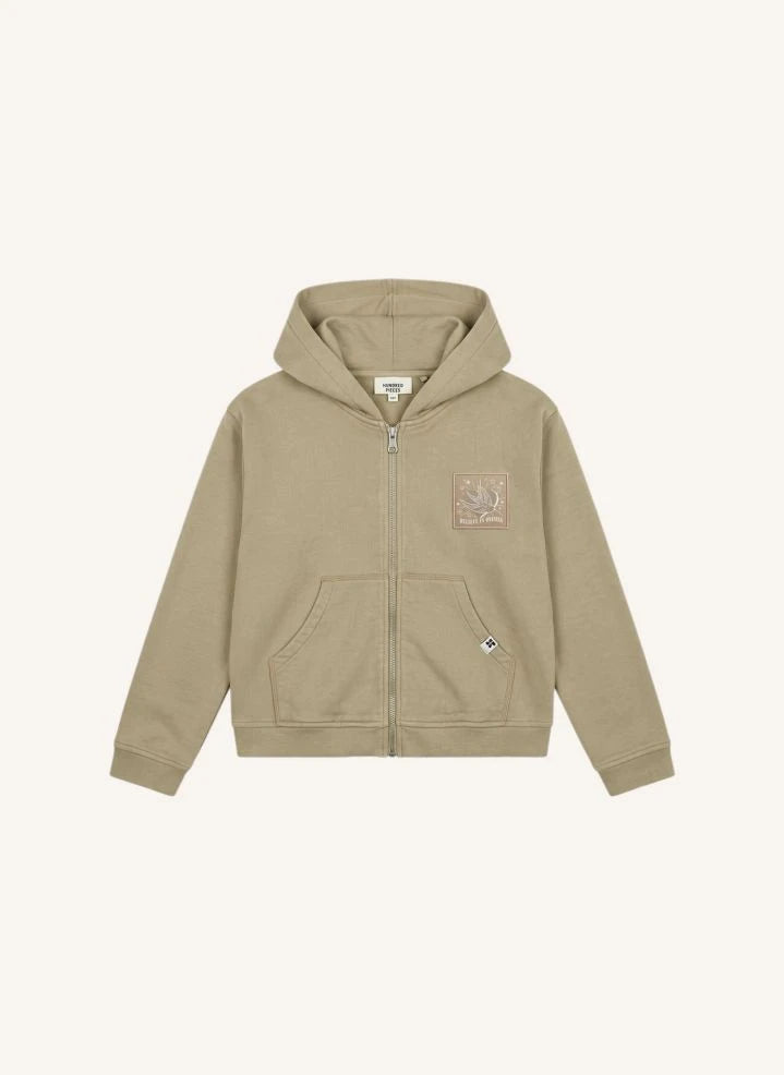 Hundred Pieces - Blush "Believe" Sweatshirt | Beige