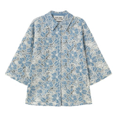 The Tiny Big Sister - Cotton Shirt | Blue