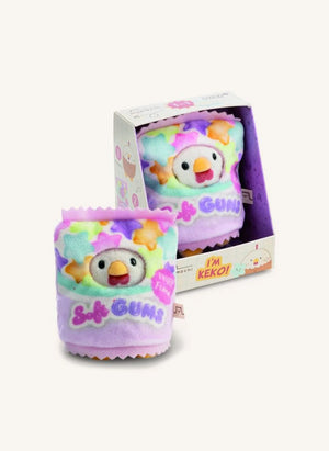 Nici - Keko Rooster Plush Toy in Candy Costume | White