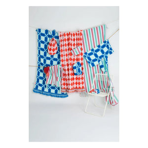 Jera Mini - Striped Towel Beach Bag