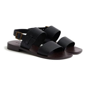 Soeur - Douglas Leather Sandal | Black