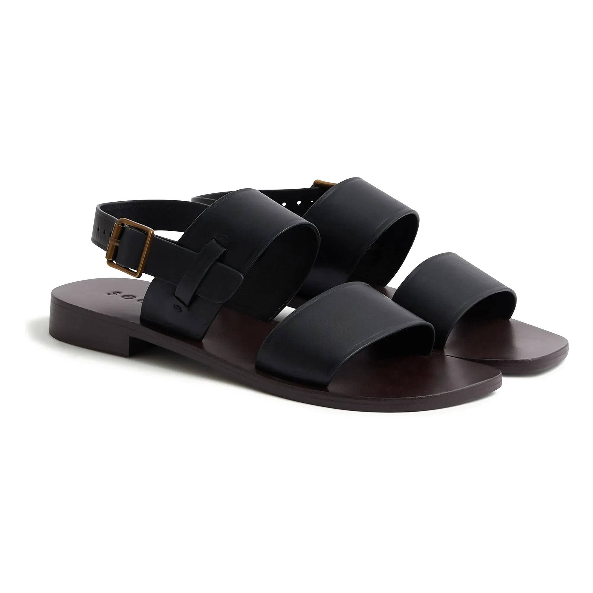 Soeur - Douglas Leather Sandal | Black