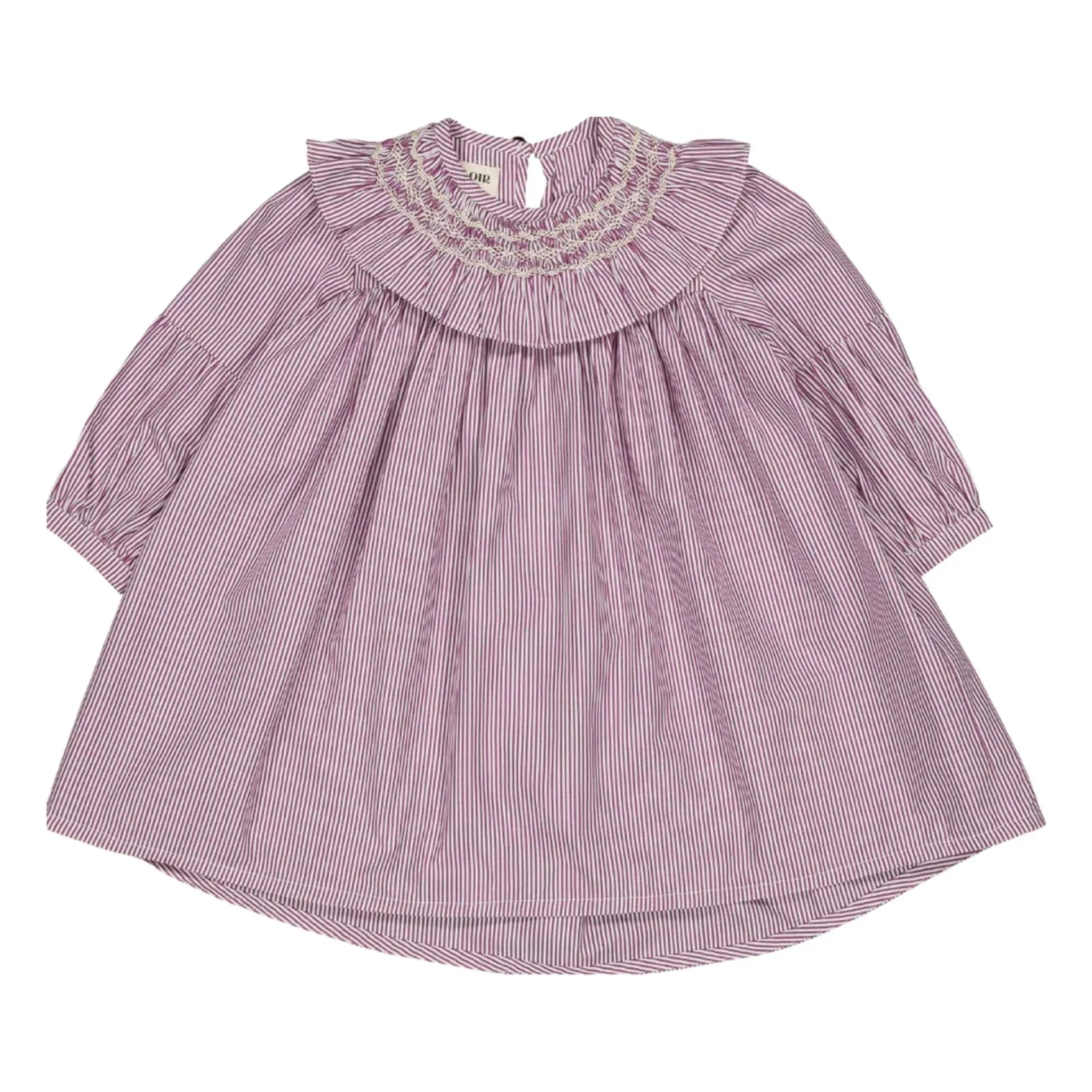 Loir - Bianca Striped Dress | Purple