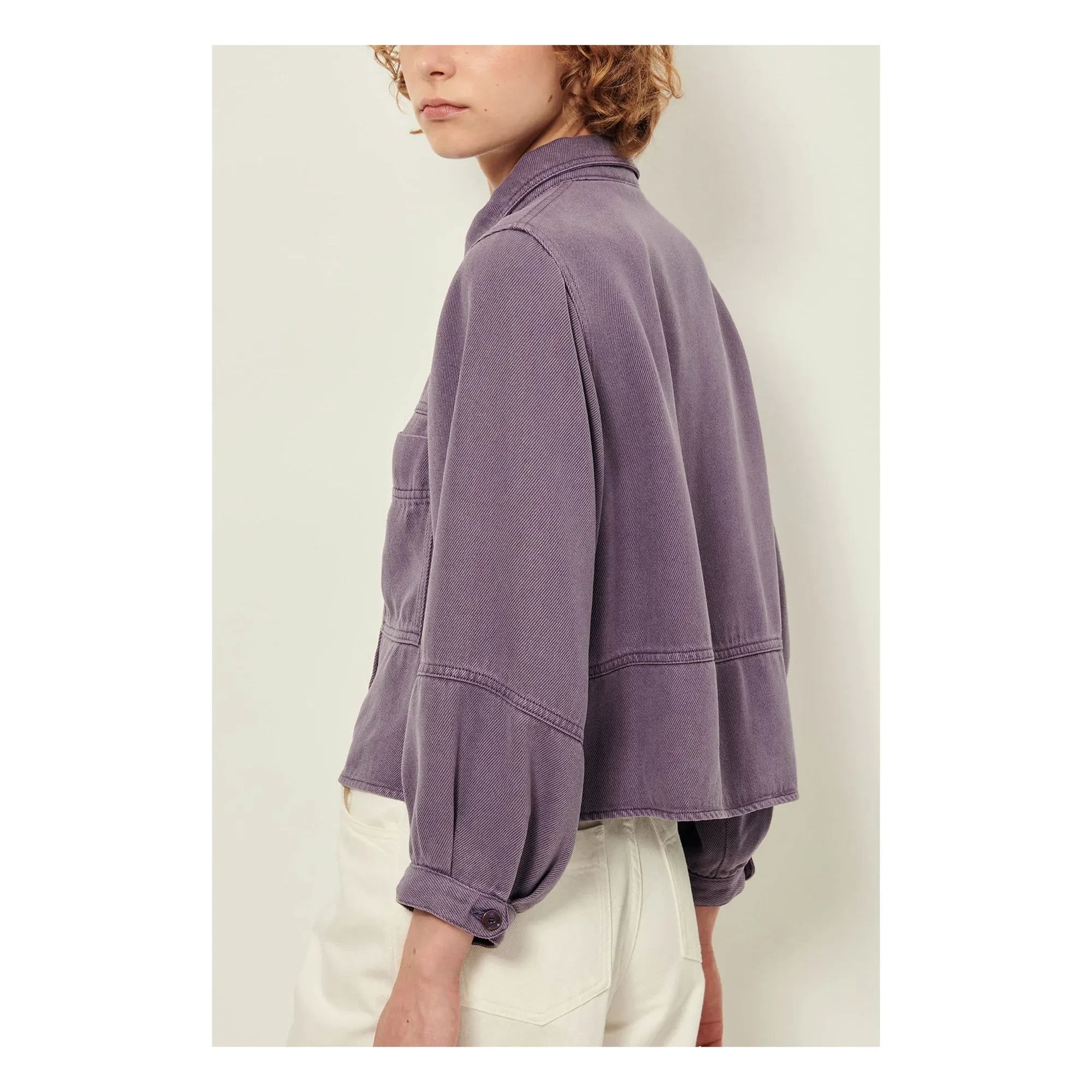 Sessùn - Leone overshirt | Purple