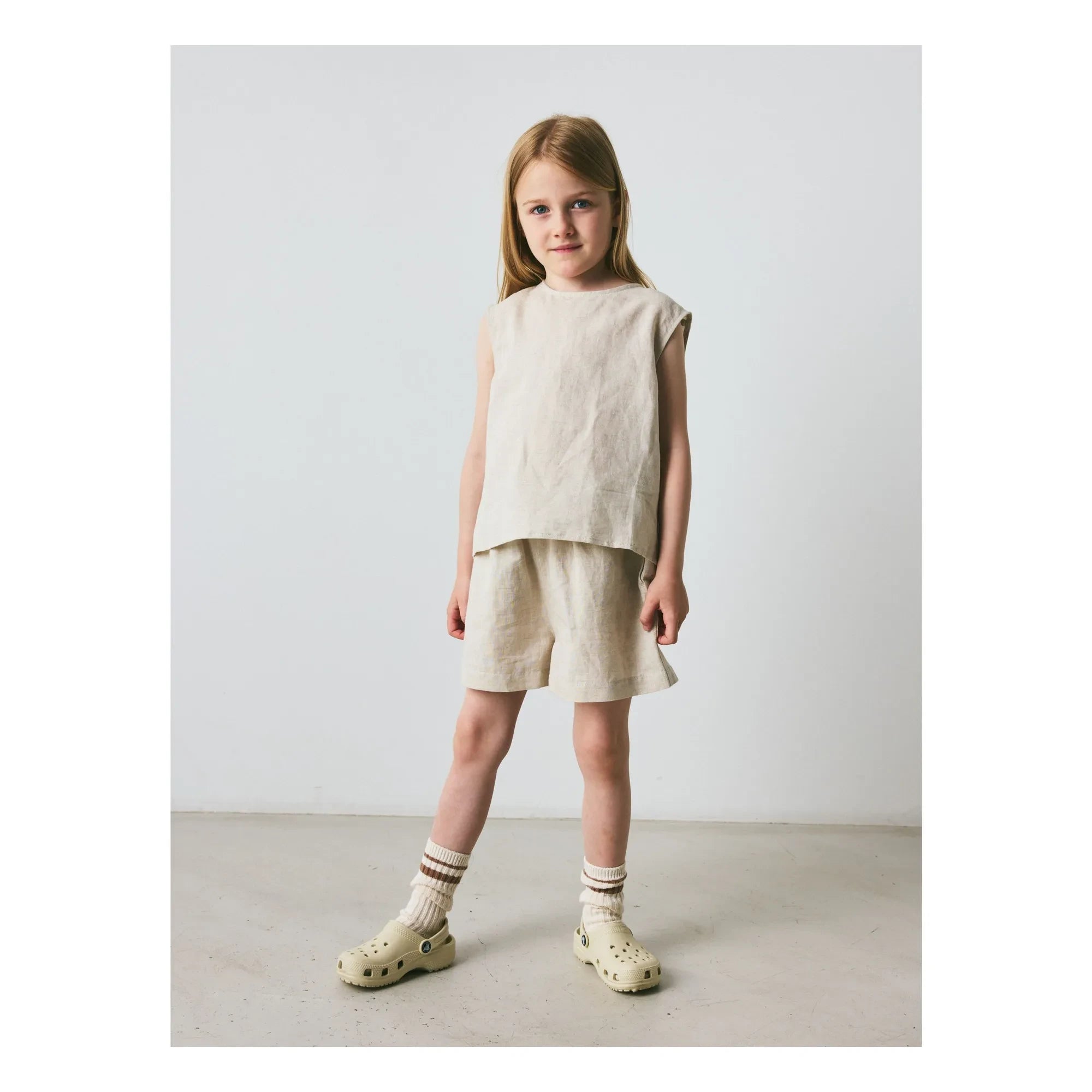 brunobruno nation - Top Vida Linen and Organic Cotton | Beige