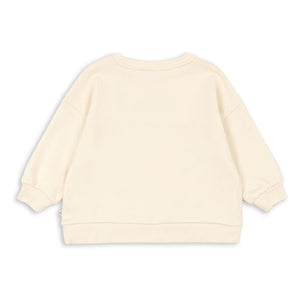 Konges Sløjd - Loupy Match Organic Cotton Sweatshirt | Cream