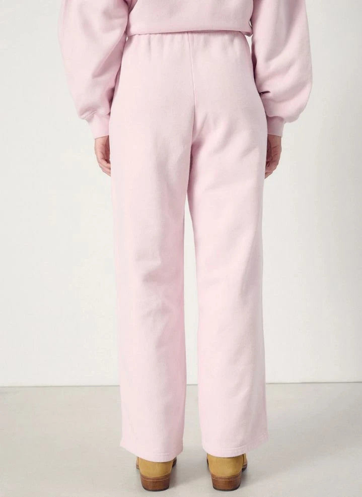 American Vintage - Plizzy Cotton Jogger Pants | Powder Pink