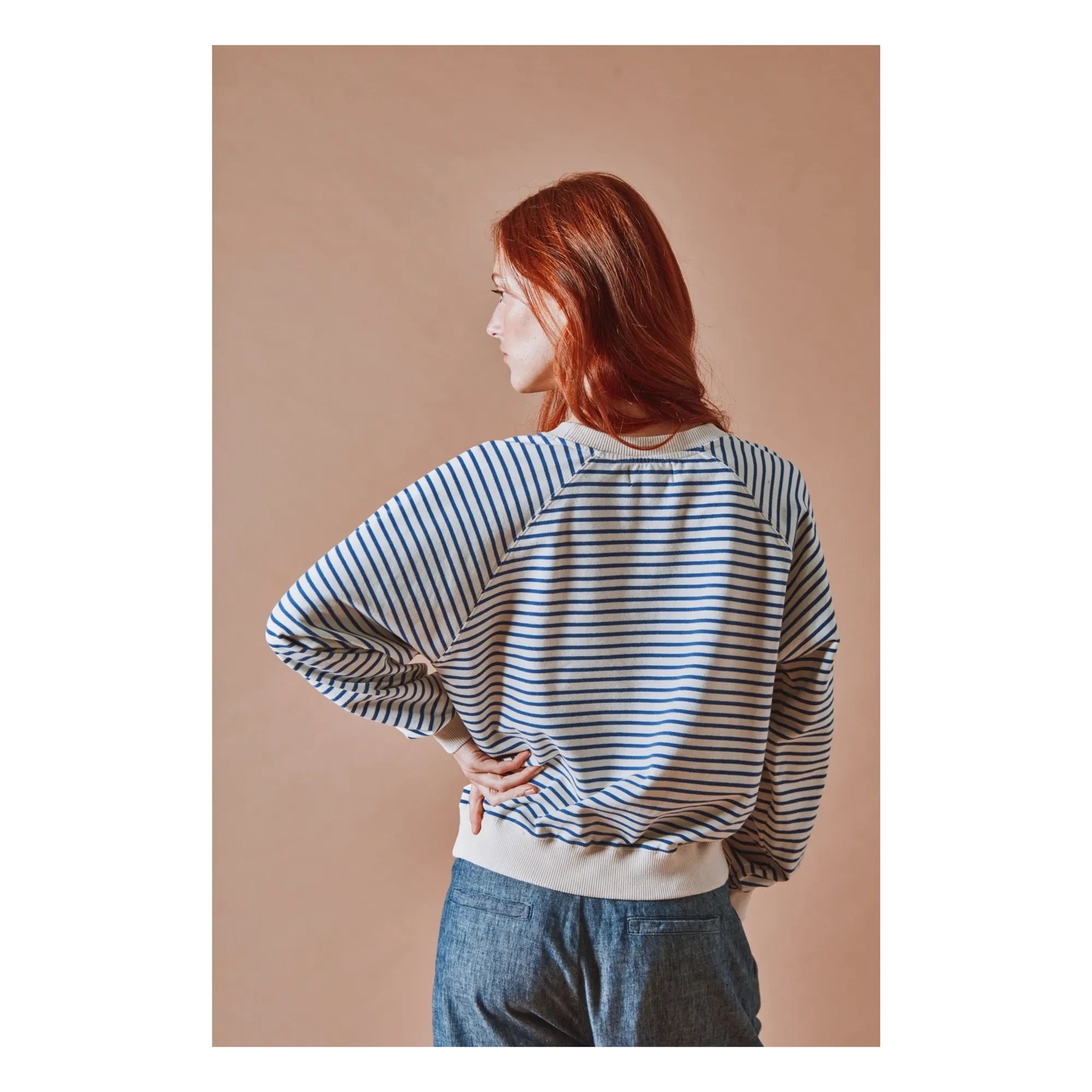 Emile et Ida - Linen and cotton pants | Navy blue
