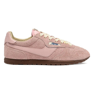 Autry - Windspin Low Suede and Leather Basketball Shoes | Pink