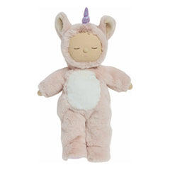 Olli Ella - Cozy Dinkum Unicorn Plush Toy | Pink