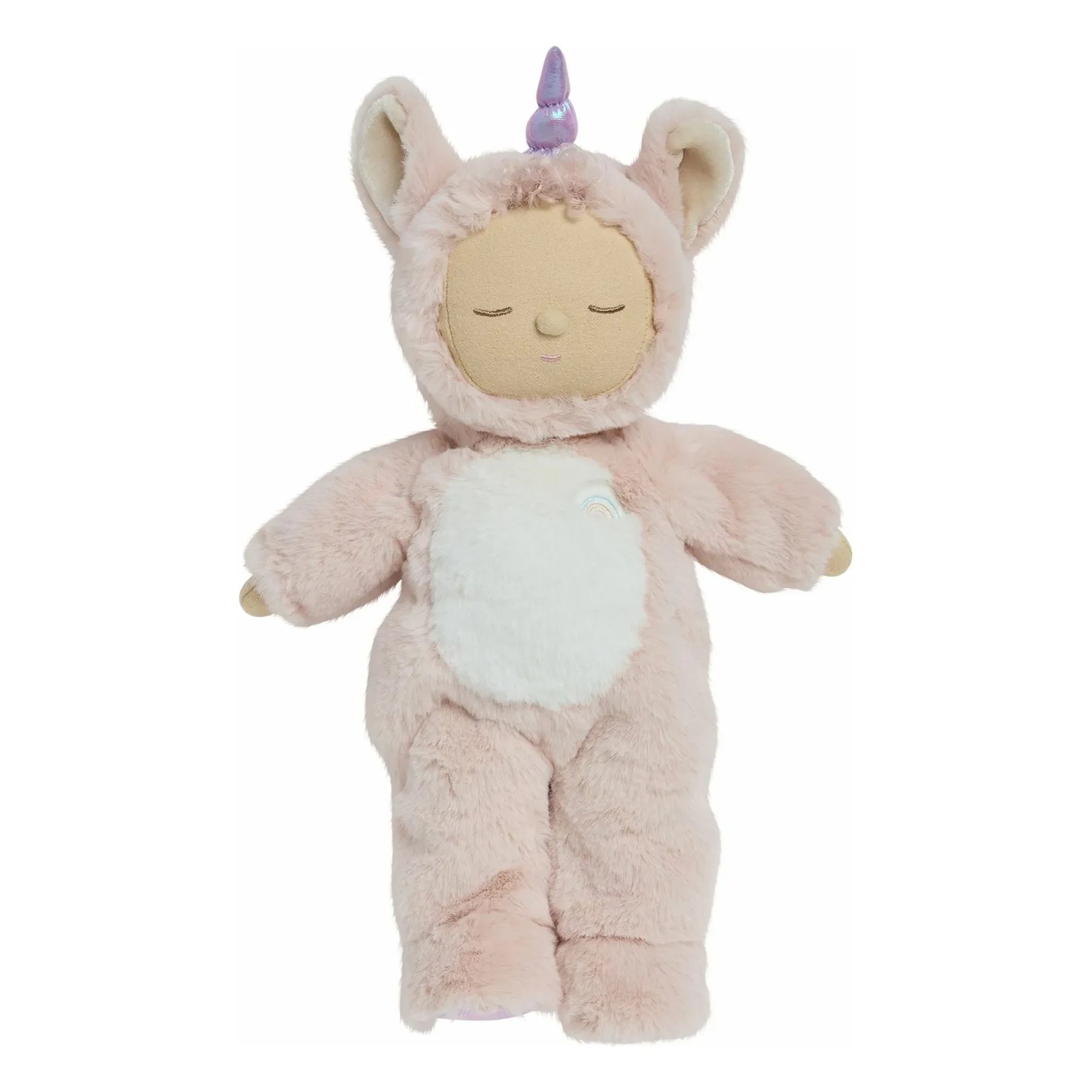 Olli Ella - Cozy Dinkum Unicorn Plush Toy | Pink