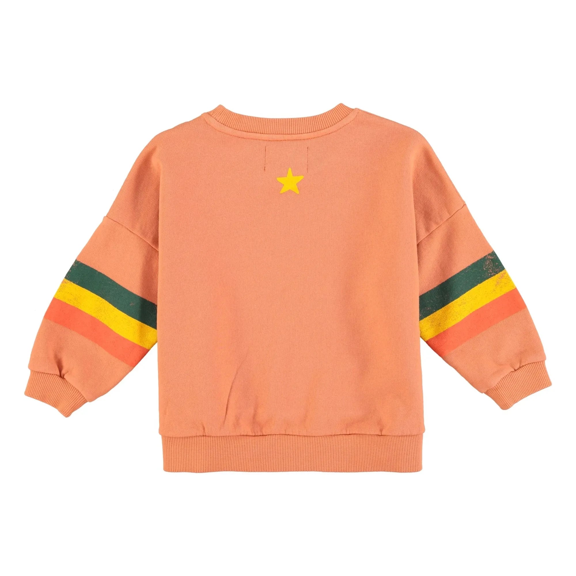 Piupiuchick - Etoile Organic Cotton Sweatshirt | Coral