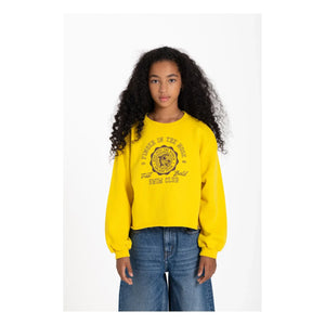 Finger in the nose - Organic cotton BAY sweatshirt | Yellow