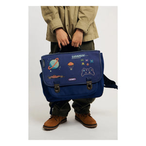 Caramel & Cie - Pixel Art Bag | Navy Blue