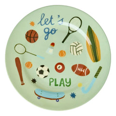 Rice - Melamine Plate Sport | Light Blue