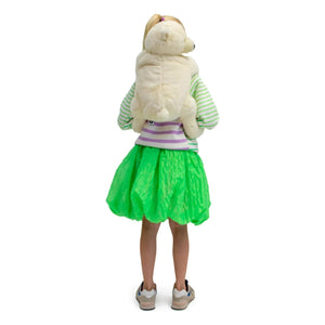 Wild & Soft - White Bear Backpack | White