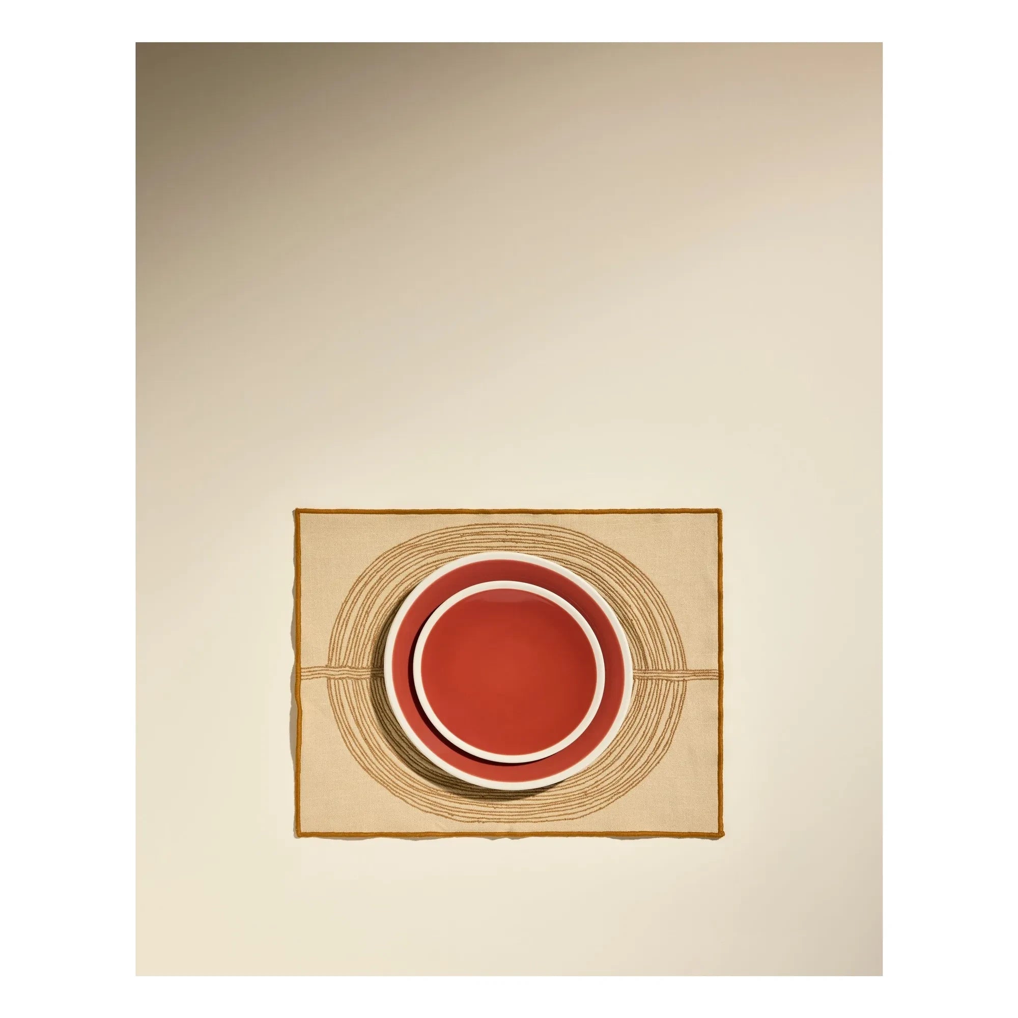 Maison Sarah Lavoine - Mirage Embroidered Placemats | Havana