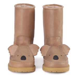 Donsje - Koala Waddles Fur Boots | Beige