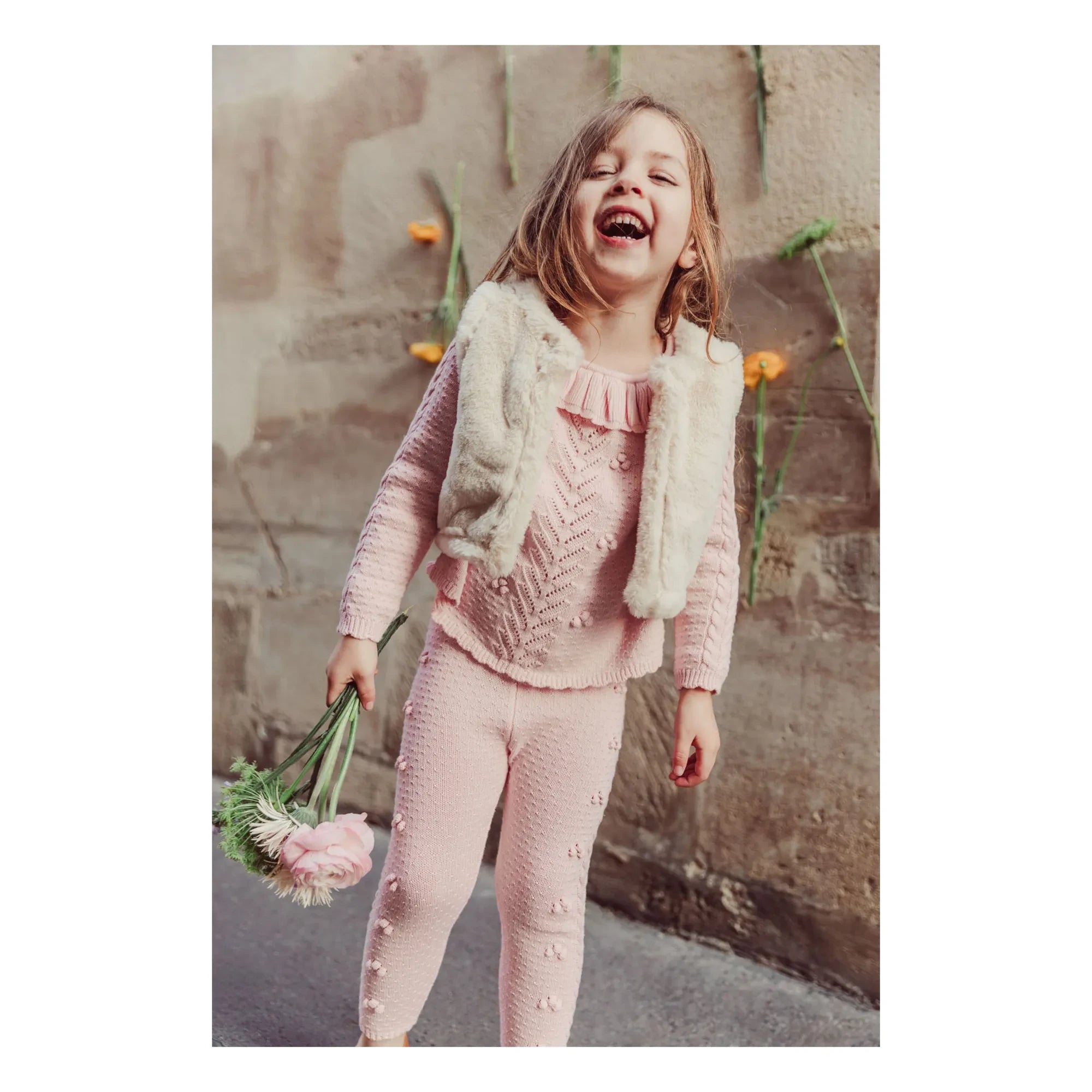 Louise Misha - Molda Mesh Leggings | Pink