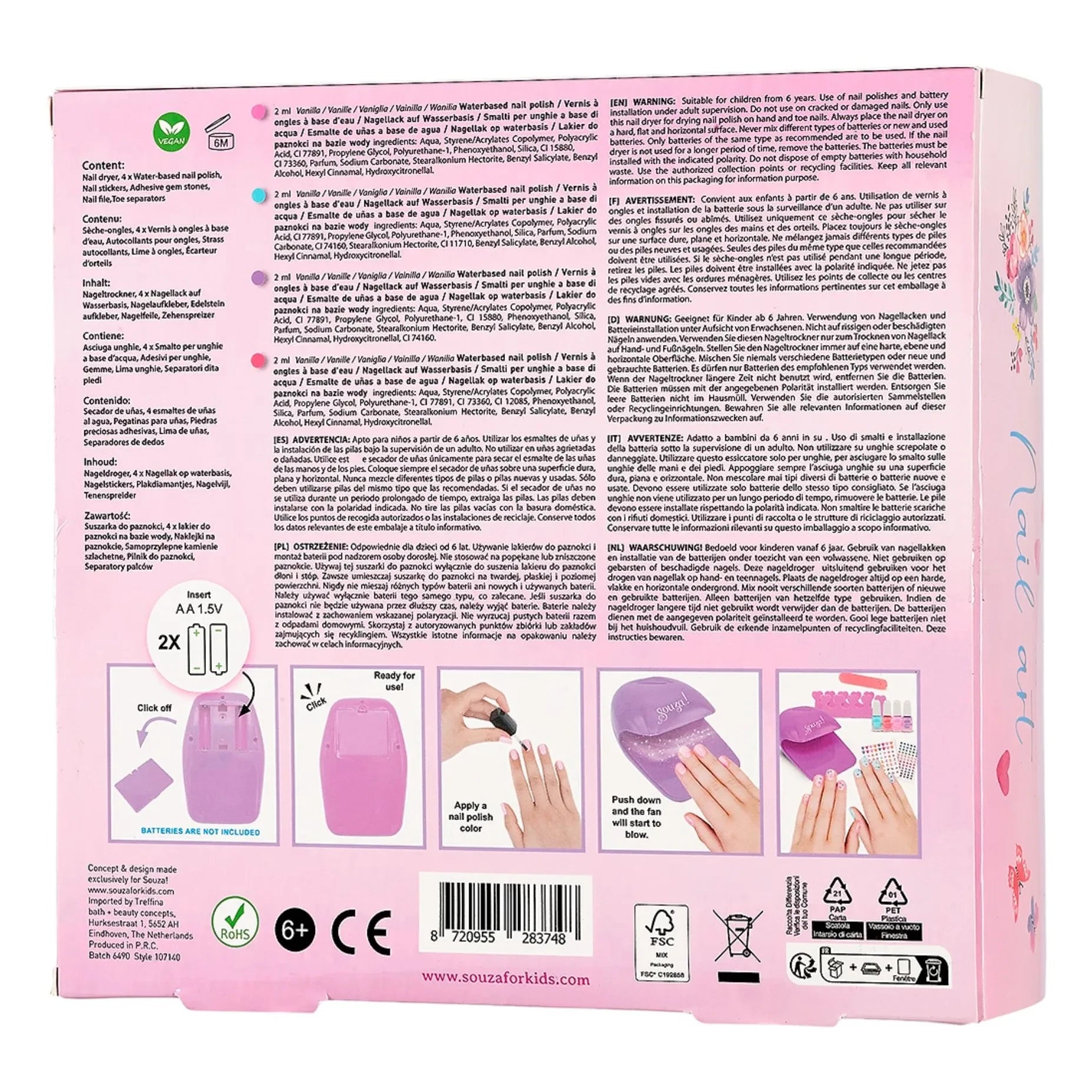 Souza - Nail Art Nail Polish Set