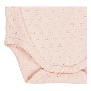 Copenhagen Colors - Body Cache-Coeur Pointelle Organic Cotton | Pale Pink
