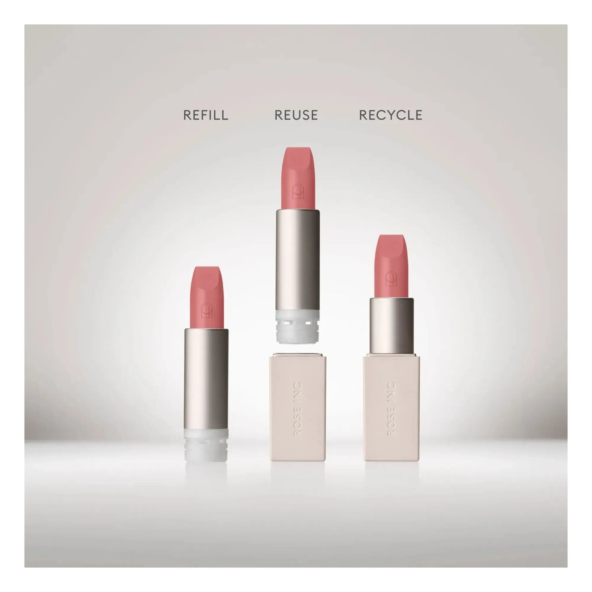 Rose Inc - Satin Lipstick Nude | Demure