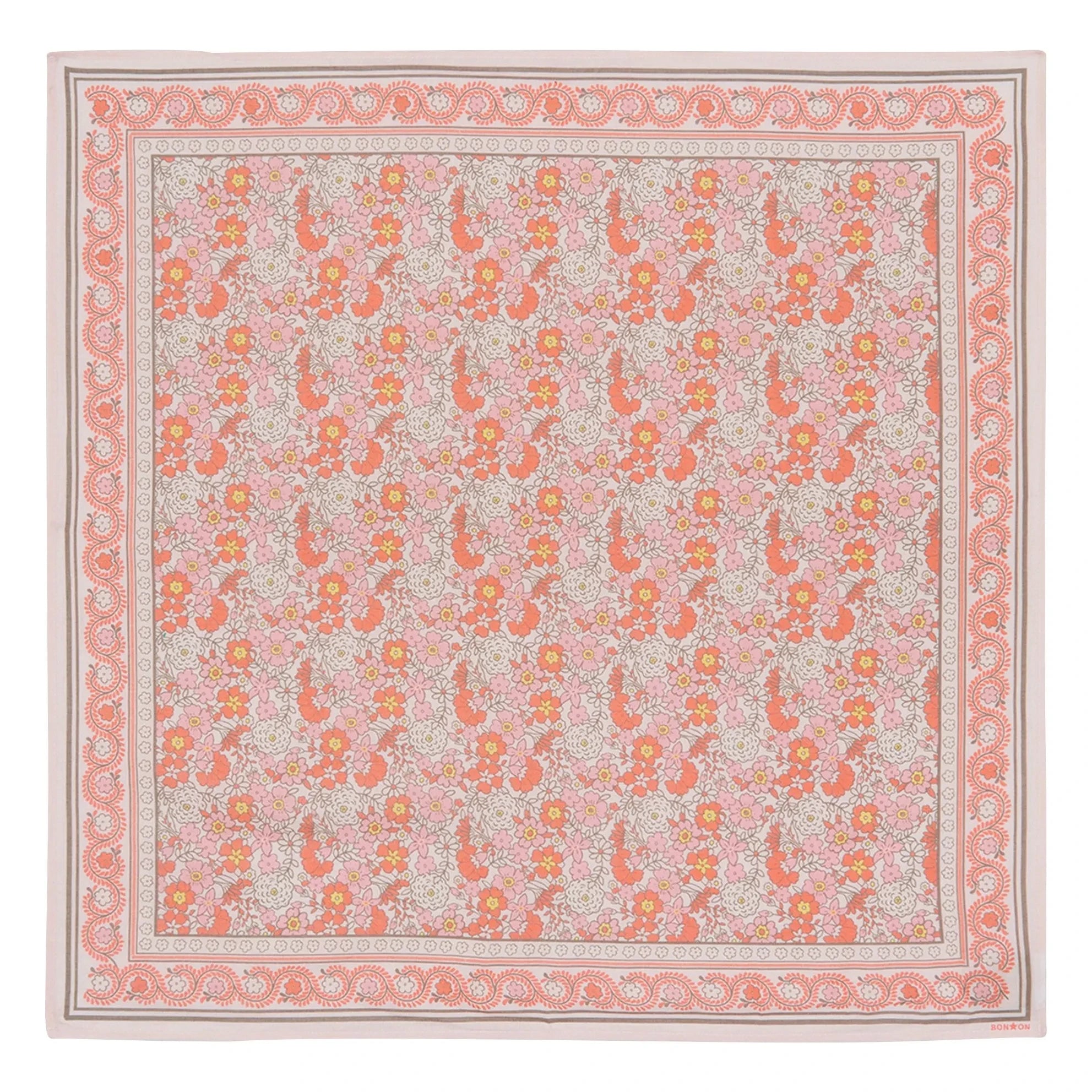 Bonton - 25th Anniversary Fleuri Scarf | Pink