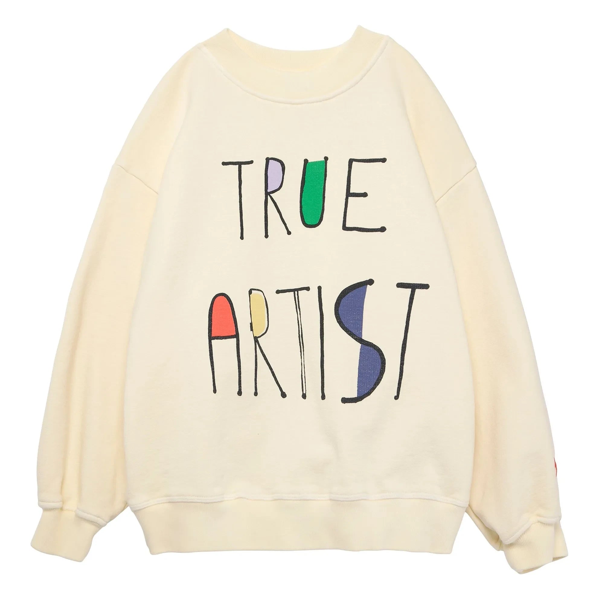 True Artist - Sweat N°11 Organic Cotton | Pale Yellow