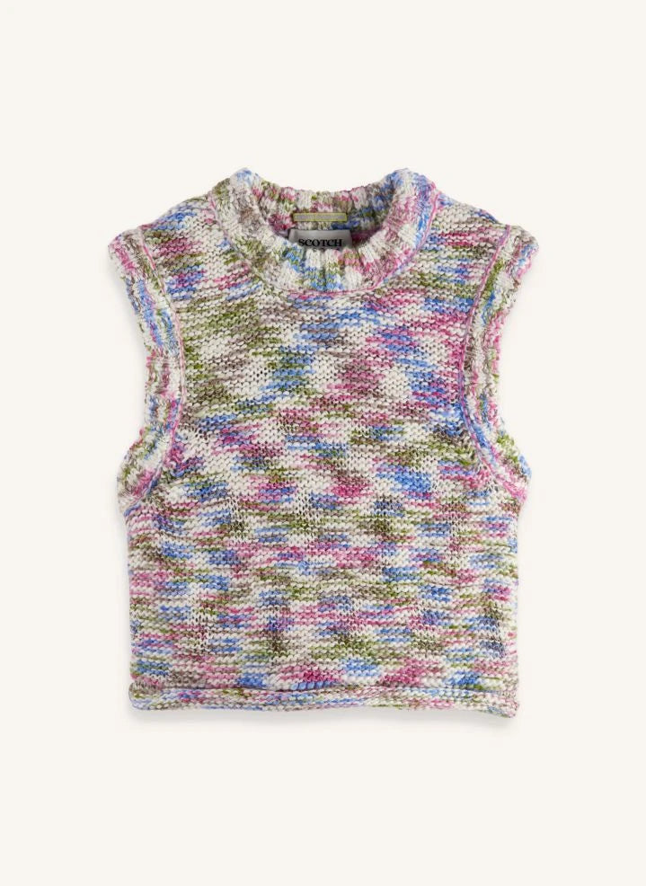 Scotch & Soda - Sleeveless Sweater | Pink